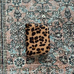 Sezane Leopard Wallet